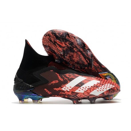 Botas adidas Predator Mutator 20+ FG Negro Blanco Rojo