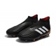 Nuevo Zapatillas de fútbol Adidas Predator 18+ FG Negro Blanco Rojo