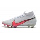 Zapatillas Nike Mercurial Superfly VII Elite DF FG Blanco Rojo Azul