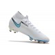 Zapatillas Nike Mercurial Superfly VII Elite DF FG Blanco Rojo Azul