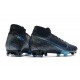 Zapatillas Nike Mercurial Superfly VII Elite FG Wavelength Negro Azul