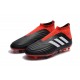 Baratas Botas de fútbol Adidas Predator 18+ FG Negro Rojo Blanco