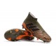Zapatillas de fútbol Adidas Predator 18+ FG Para Hombre Oliva Negro Naranja