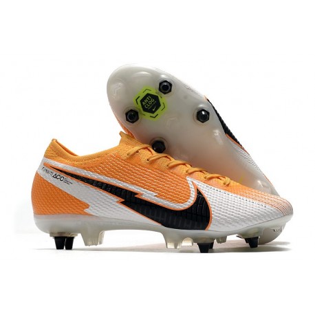 Nike Mercurial Vapor XIII Elite SG Anti Clog Láser Naranja Negro Blanco