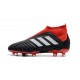 Baratas Botas de fútbol Adidas Predator 18+ FG Negro Rojo Blanco