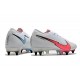 Nike Mercurial Vapor XIII Elite SG Anti Clog Blanco Rojo Azul