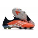 Botas de Fútbol adidas Predator Archive FG Hombres Naranja Plata Negro