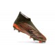 Zapatillas de fútbol Adidas Predator 18+ FG Para Hombre Oliva Negro Naranja