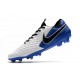 Nike Tiempo Legend VIII Elite FG Botas - Blanco Negro Azul