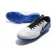 Nike Tiempo Legend VIII Elite FG Botas - Blanco Negro Azul