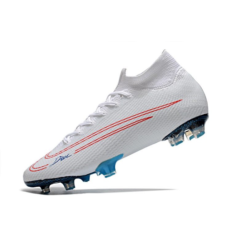 nike mercurial superfly azul rojo blanco