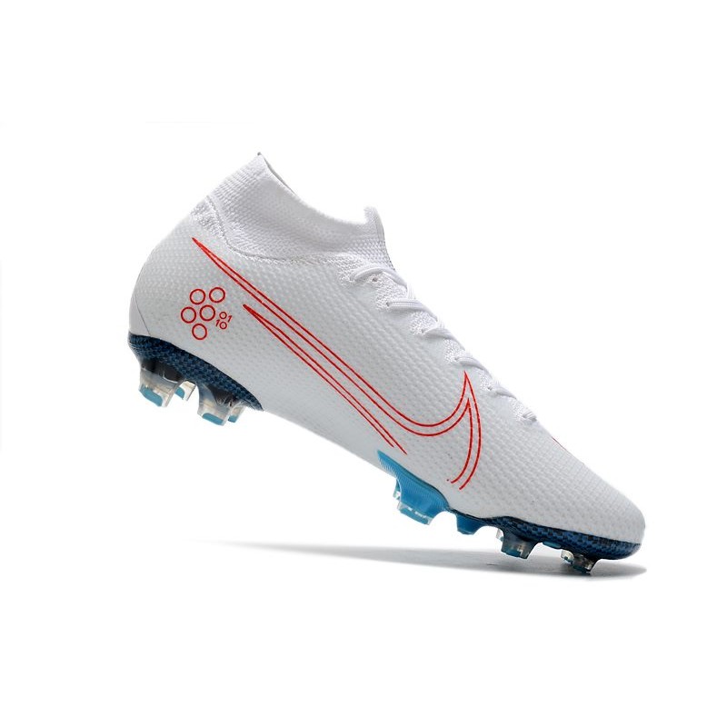 nike mercurial superfly azul rojo blanco