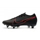 Nike Mercurial Vapor XIII Elite SG Anti Clog Negro Rojo