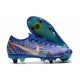 Nike Mercurial Vapor XIII Elite SG Anti Clog Sancho Azul Blanco Verde