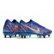 Nike Mercurial Vapor XIII Elite SG Anti Clog Sancho Azul Blanco Verde