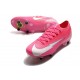Nike Mercurial Vapor XIII Elite SG Mbappé Explosión Rosa Blanco Negro