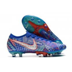 Nike Mercurial Vapor 13 Elite AG Pro Sancho Azul Blanco Verde Negro