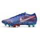Nike Mercurial Vapor 13 Elite AG Pro Sancho Azul Blanco Verde Negro