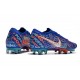 Nike Mercurial Vapor 13 Elite AG Pro Sancho Azul Blanco Verde Negro