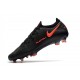 Bota de Futbol Nike Phantom GT Elite FG - Negro Rojo Chile Gris