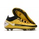 Botas Nike Phantom GT Elite Dynamic Fit FG Amarillo Negro Blanco