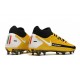 Botas Nike Phantom GT Elite Dynamic Fit FG Amarillo Negro Blanco