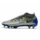 Nike Phantom Generative Texture Elite DF FG Plata Azul