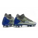 Nike Phantom Generative Texture Elite DF FG Plata Azul