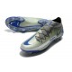Nike Phantom Generative Texture Elite DF FG Plata Azul