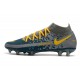 Botas Fútbol Nike Phantom GT Elite Dynamic Fit FG Armada Gris Amarillo
