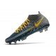 Botas Fútbol Nike Phantom GT Elite Dynamic Fit FG Armada Gris Amarillo