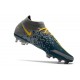 Botas Fútbol Nike Phantom GT Elite Dynamic Fit FG Armada Gris Amarillo