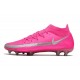 Botas de Fútbol Nike Phantom GT Elite Dynamic Fit FG Rosa Plata