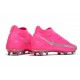 Botas de Fútbol Nike Phantom GT Elite Dynamic Fit FG Rosa Plata
