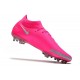 Botas de Fútbol Nike Phantom GT Elite Dynamic Fit FG Rosa Plata