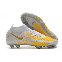 Nike Phantom Generative Texture Elite DF FG Blanco Oro