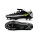 Nike Tacón de Fútbol Phantom GT Elite FG - Negro Gris Amarillo