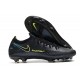 Nike Tacón de Fútbol Phantom GT Elite FG - Negro Amarillo