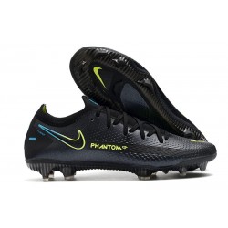 Nike Tacón de Fútbol Phantom GT Elite FG - Negro Amarillo