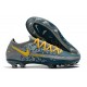 Nike Tacón de Fútbol Phantom GT Elite FG - Azul Gris Amarillo
