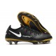 Nike Tacón de Fútbol Phantom GT Elite Tech Craft FG - Negro Oro Blanco