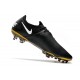 Nike Tacón de Fútbol Phantom GT Elite Tech Craft FG - Negro Oro Blanco