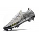 Nike Tacón de Fútbol Phantom GT Scorpion Elite FG - Negro Plata