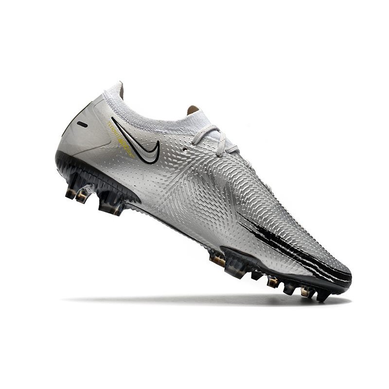Nike Tacón de Fútbol Phantom GT Scorpion Elite FG - Negro Plata