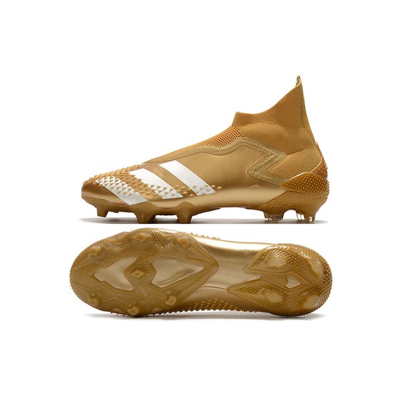 Botas adidas Predator Mutator 20+ FG - Dorado metalizado Blanco