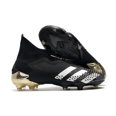 Botas adidas Predator Mutator 20+ FG -Negro Blanco Dorado metalizado