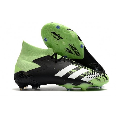 Bota Fútbol adidas Predator Mutator 20.1 FG Verde señal Blanco Negro