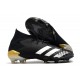 Bota adidas Predator Mutator 20.1 FG Negro Blanco Dorado metalizado