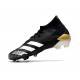 Bota adidas Predator Mutator 20.1 FG Negro Blanco Dorado metalizado