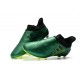 Baratas Botas de fútbol Adidas X 17+ Purespeed FG Verde Negro Voltio